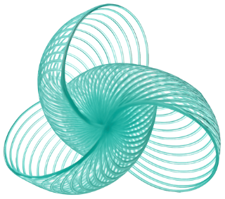 ReceptMe AI 3D Spiral Logo